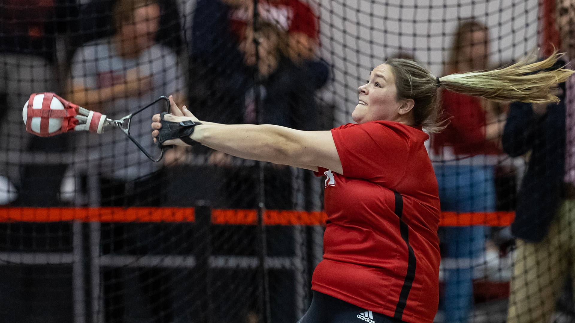 Latimer Sets New Weight Throw School Record University of Nebraska