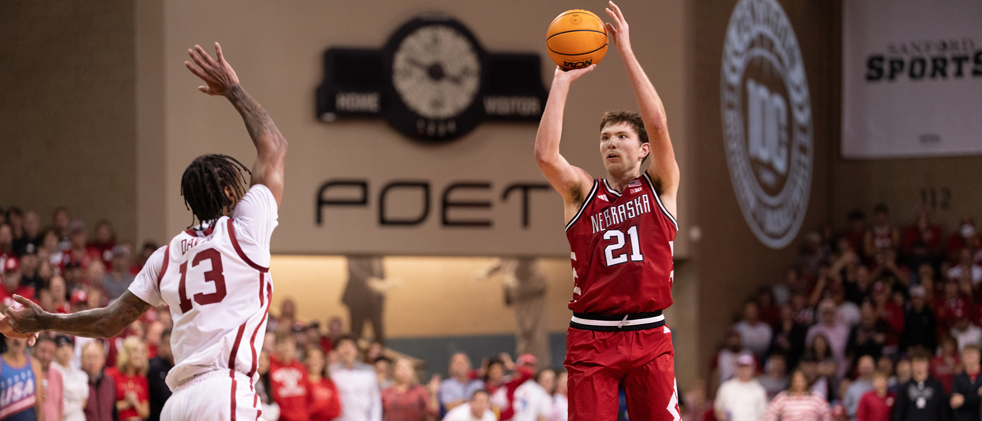 Pryce Sandfort - Men's Basketball 2025-26 - University of Nebraska -  Official Athletics Website