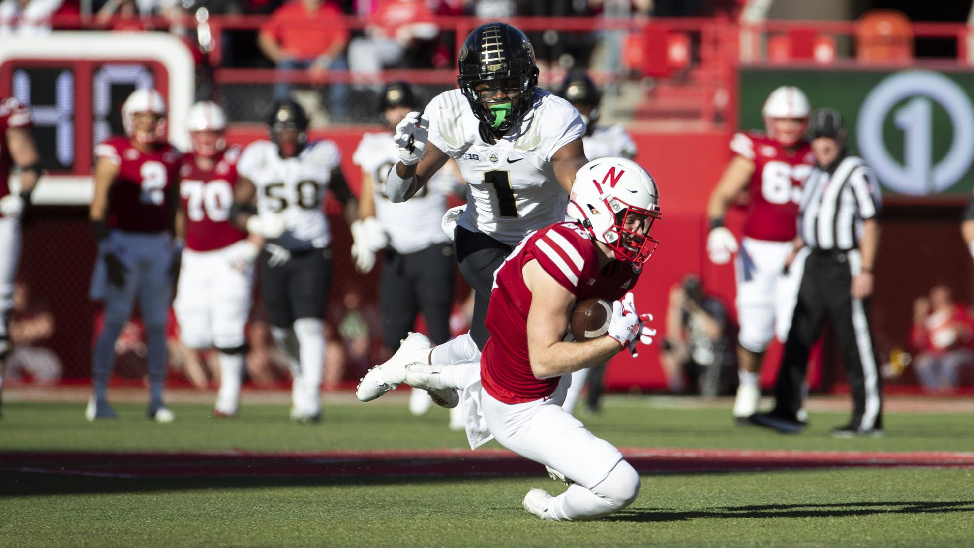 Levi Falck Football 2021 University of Nebraska Official