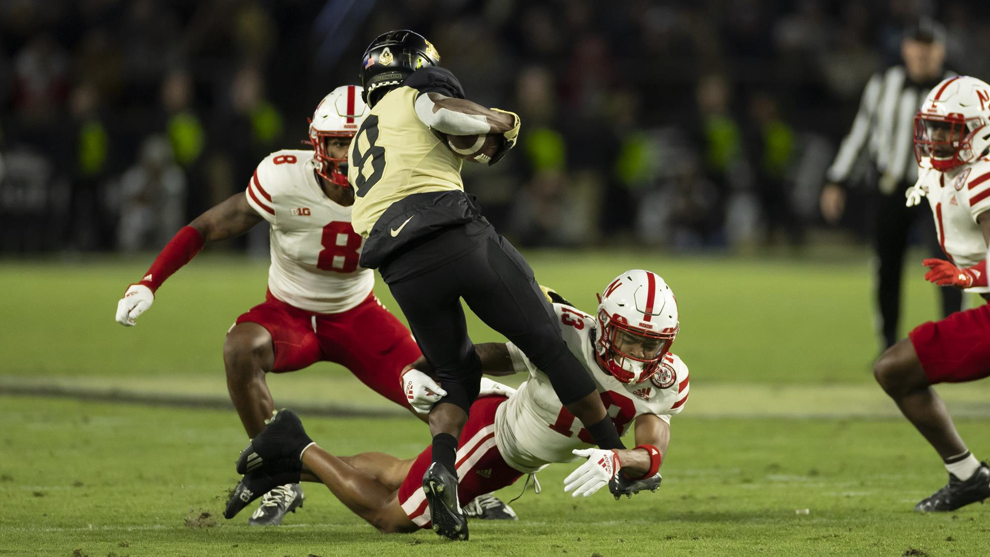 Malcolm Hartzog Football 2023 University of Nebraska Official