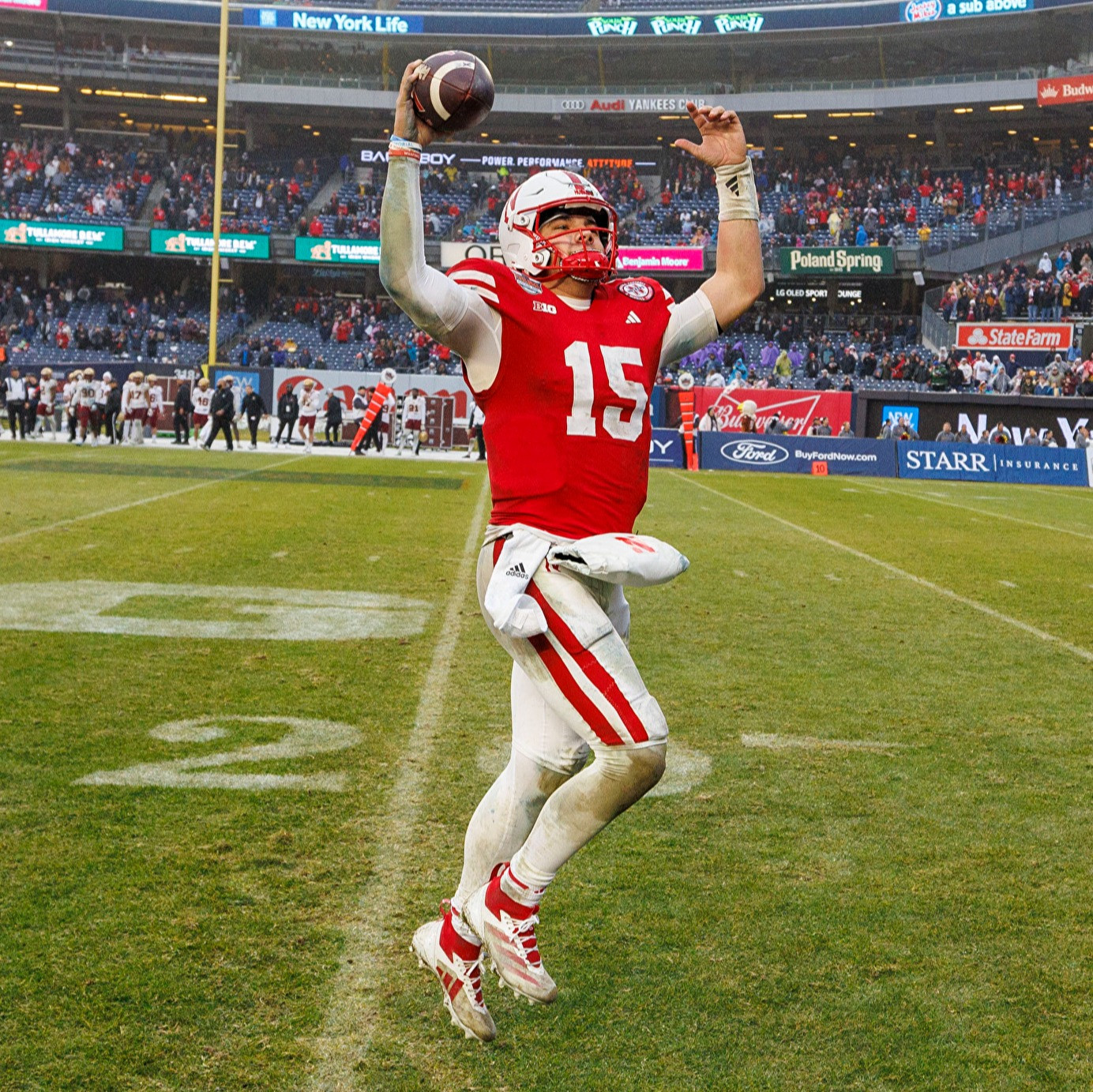 Nebraska Huskers ネブラスカ・ハスカーズ 大学 NCCA Grey Nebraska Huskers Master Unstructured Cotton Adjustable