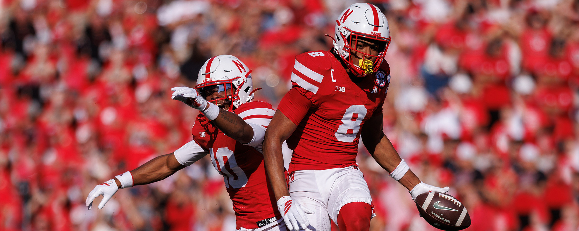 Huskers Erupt for 24 Straight Late to Stop Spartans – University of Nebraska