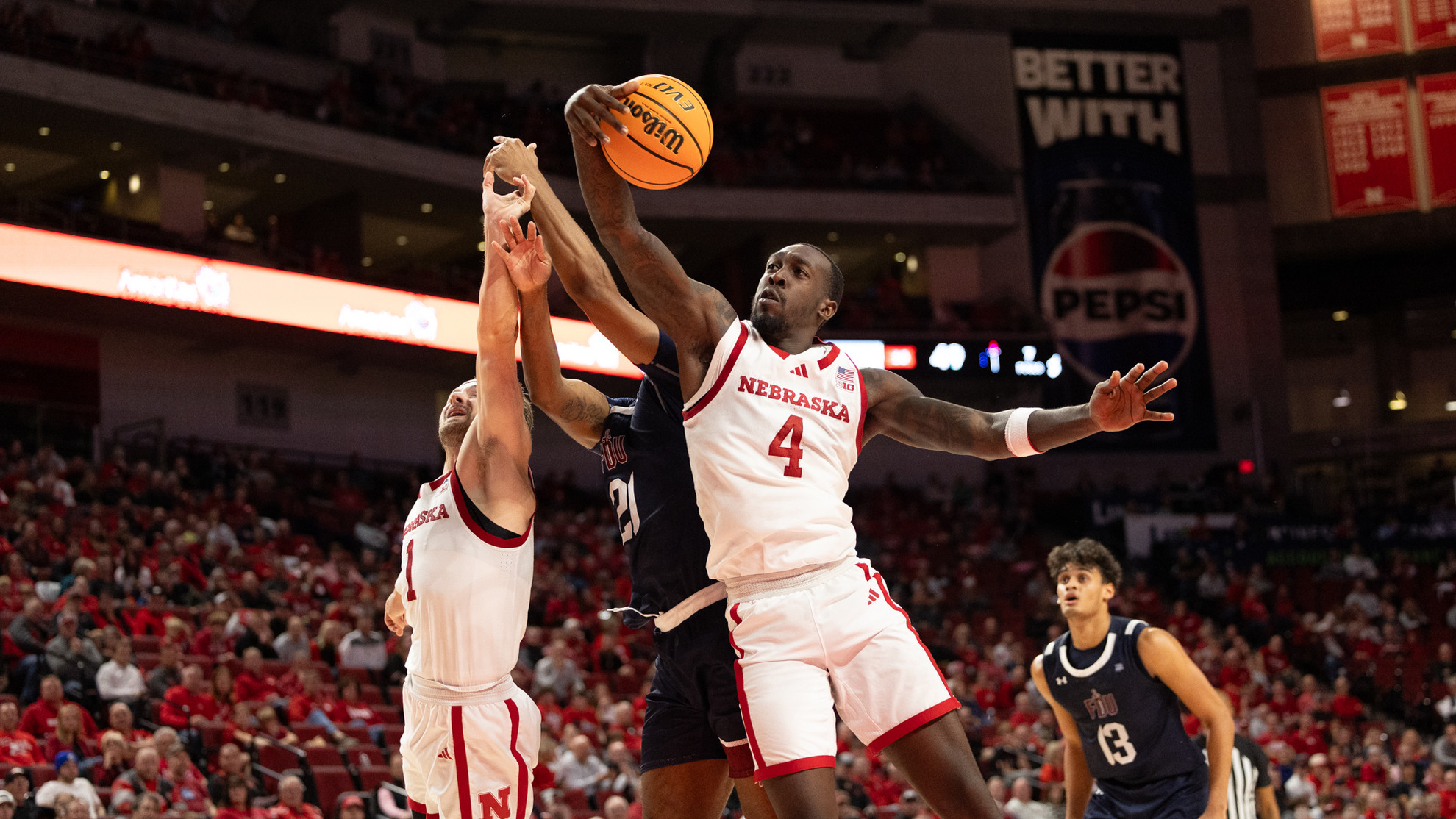 MBB vs FDU-PHOTOS - University of Nebraska - Official Athletics Website