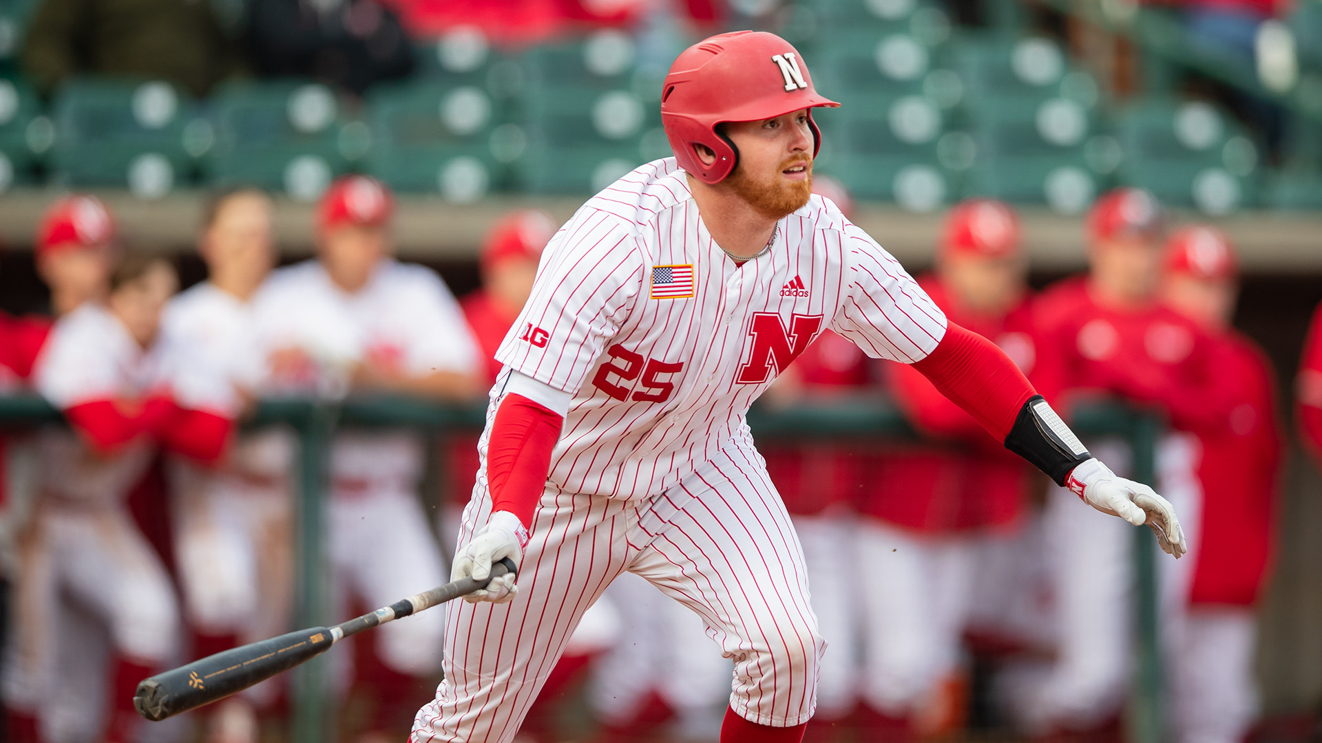 Jaxon Hallmark Baseball 2018 University of Nebraska Official