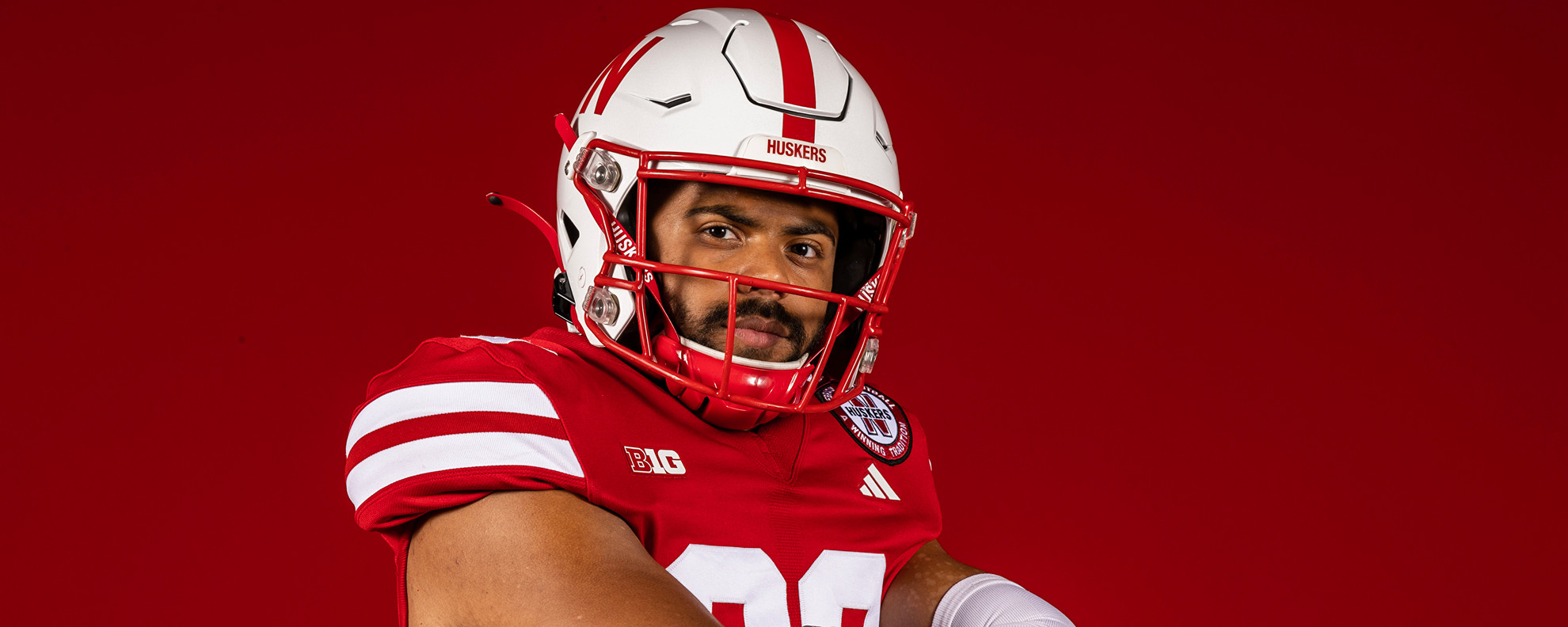 Derek Branch Football 2023 University of Nebraska Official