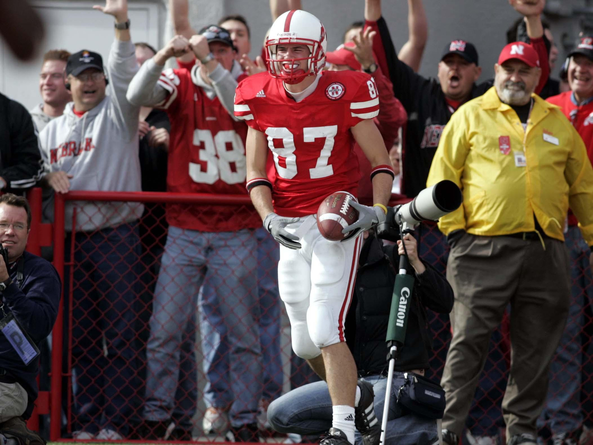 Adam Carriker - Football 2006 - University of Nebraska - Official