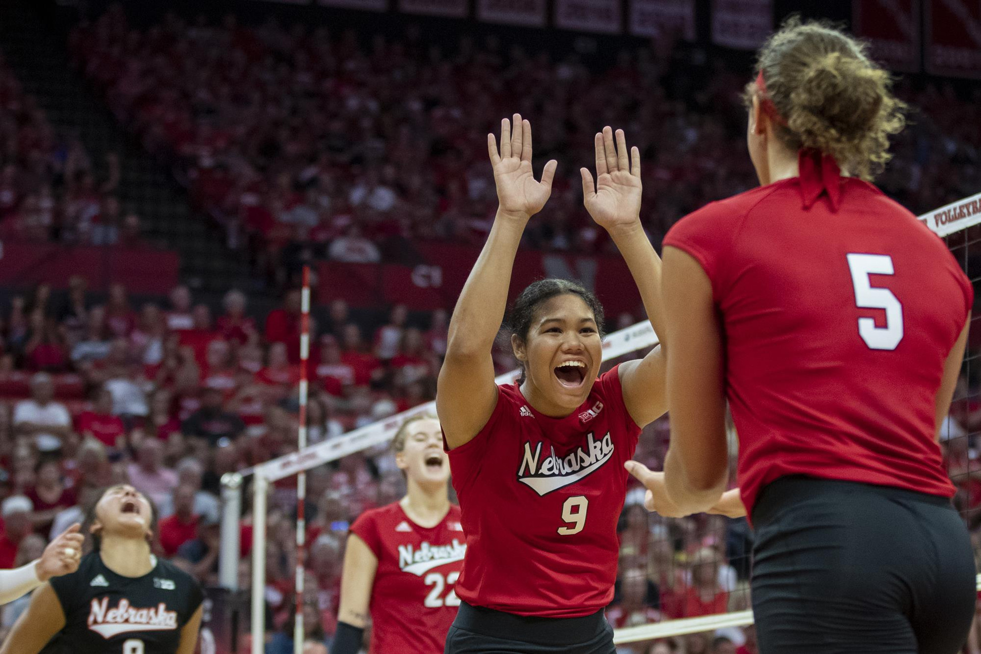 Kenzie Knuckles Beach Volleyball 2022 University of Nebraska