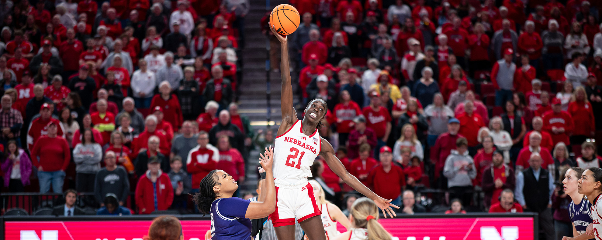 Huskers Back on Road to Battle No . 11 Buckeyes