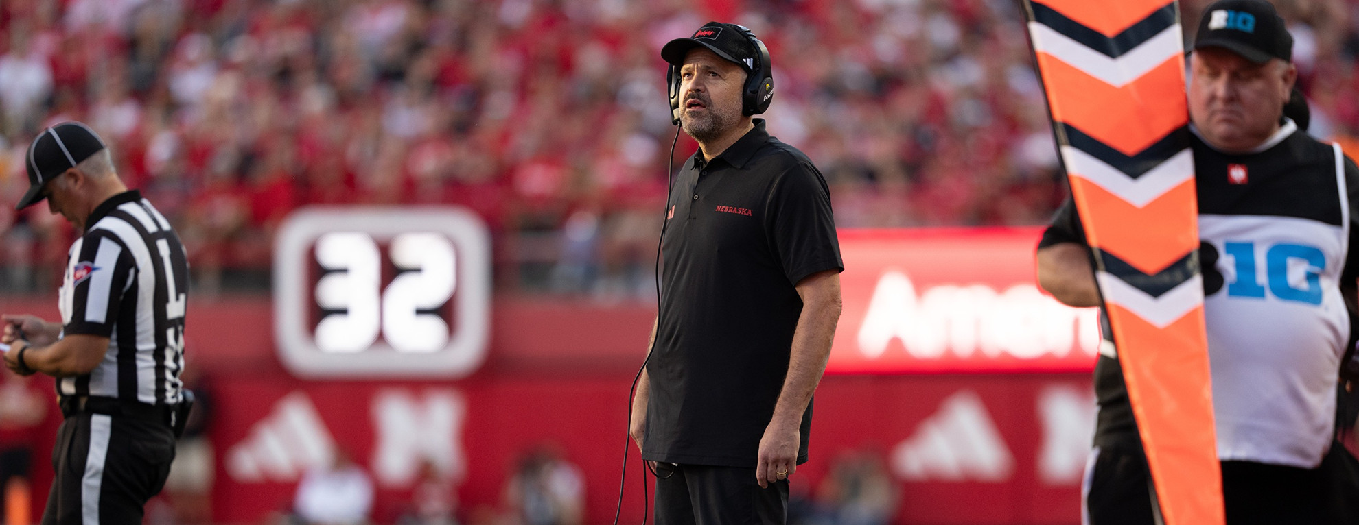 Photo: huskers.com Charlie McBride Details Nebraska Defensive Strategy to Upset Indiana