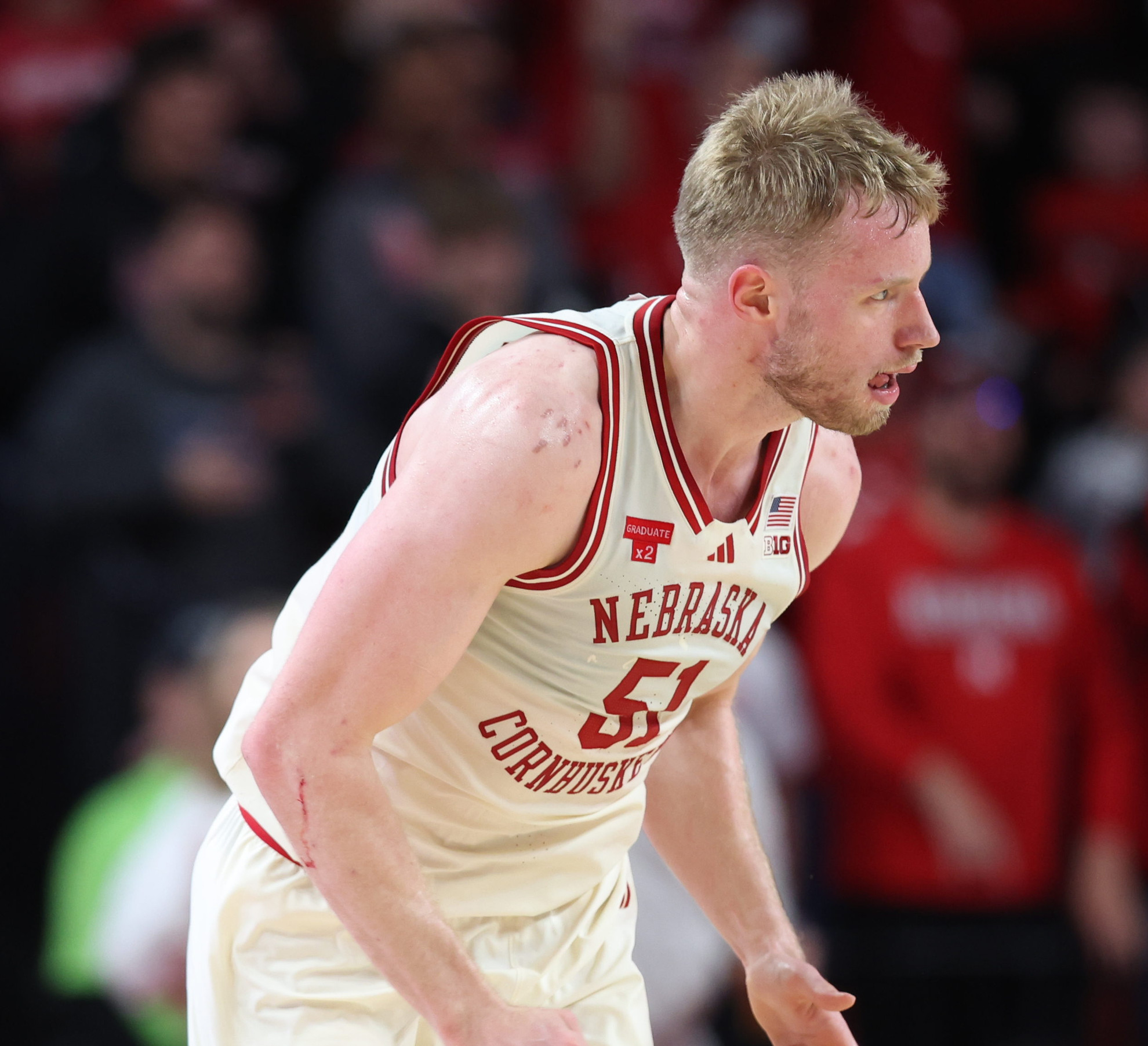 Huskers Outlast No. 9 Spartans - University of Nebraska - Official