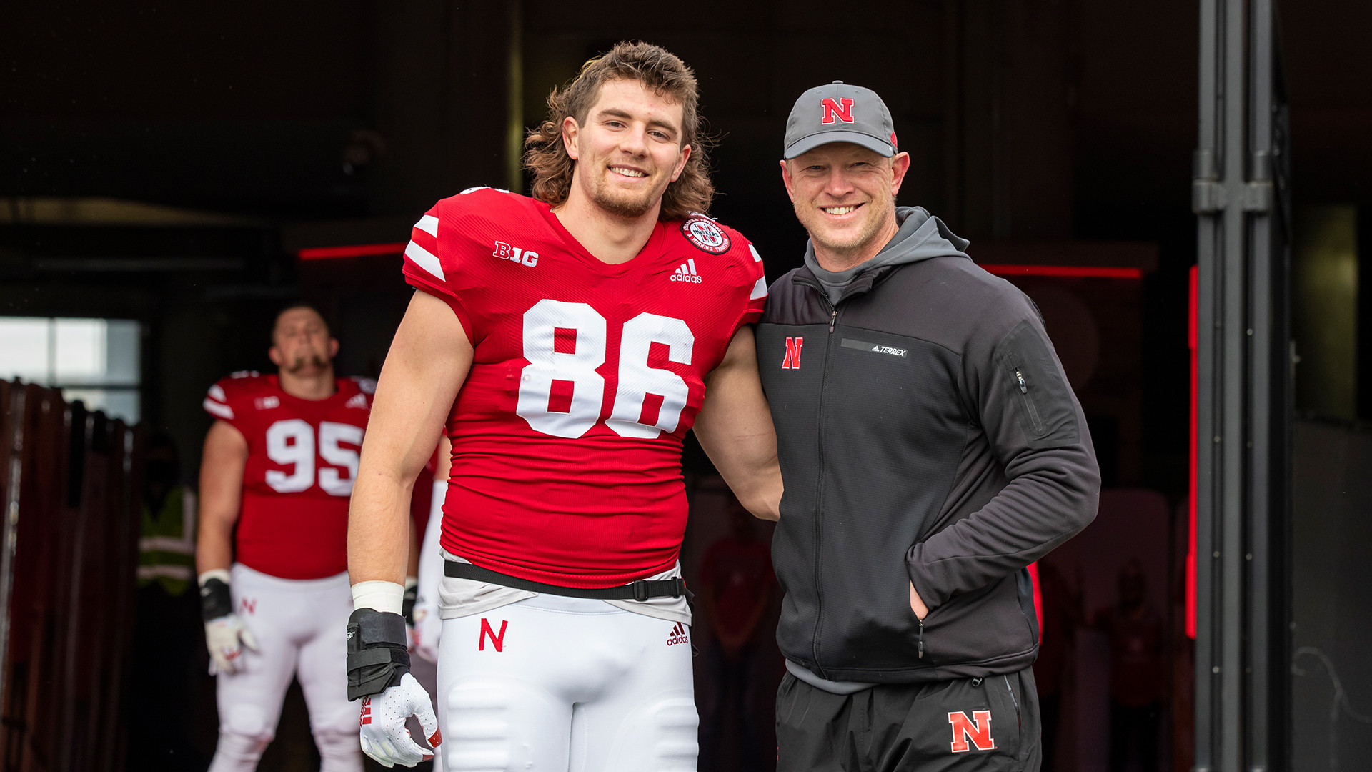 Jack Stoll Football 2019 University of Nebraska Official
