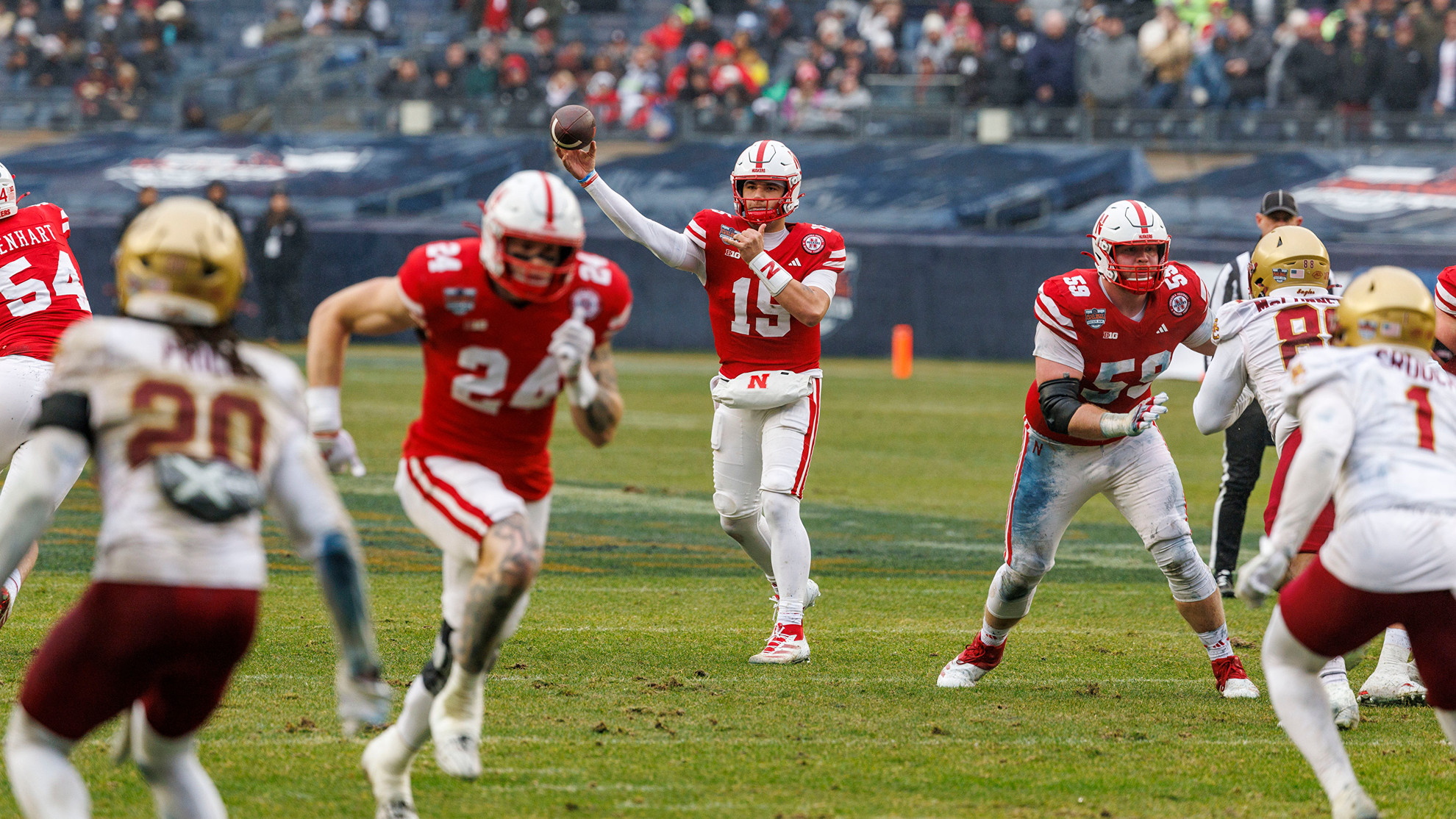 Nebraska Huskers ネブラスカ・ハスカーズ 大学 NCCA nebraska-huskers-state-n-28x40