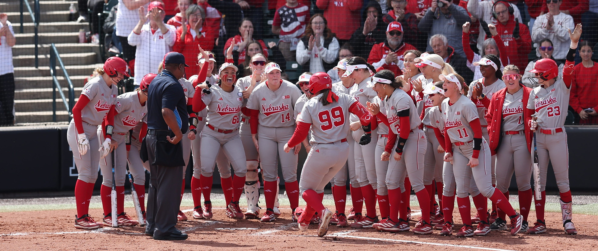 Huskers Hit Four Homers En Route to Series Win Over No. 7 Bruins - University of Nebraska - Official Athletics Website - huskers.com