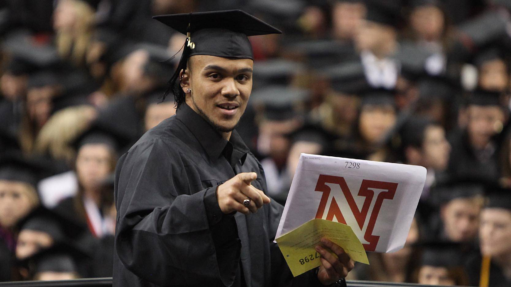 Nine Football Players Pick up Degrees - University of Nebraska - Official  Athletics Website, image size:1667x938