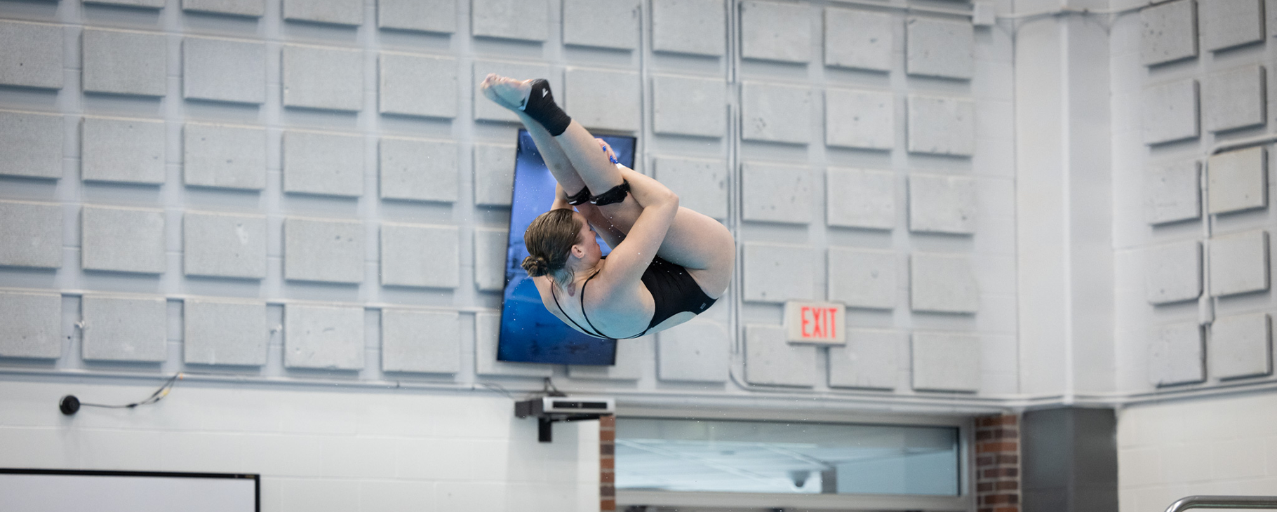 Diving Effort Leads NU Over Omaha and South Dakota State Diving Effort Leads NU Over Omaha and South Dakota State