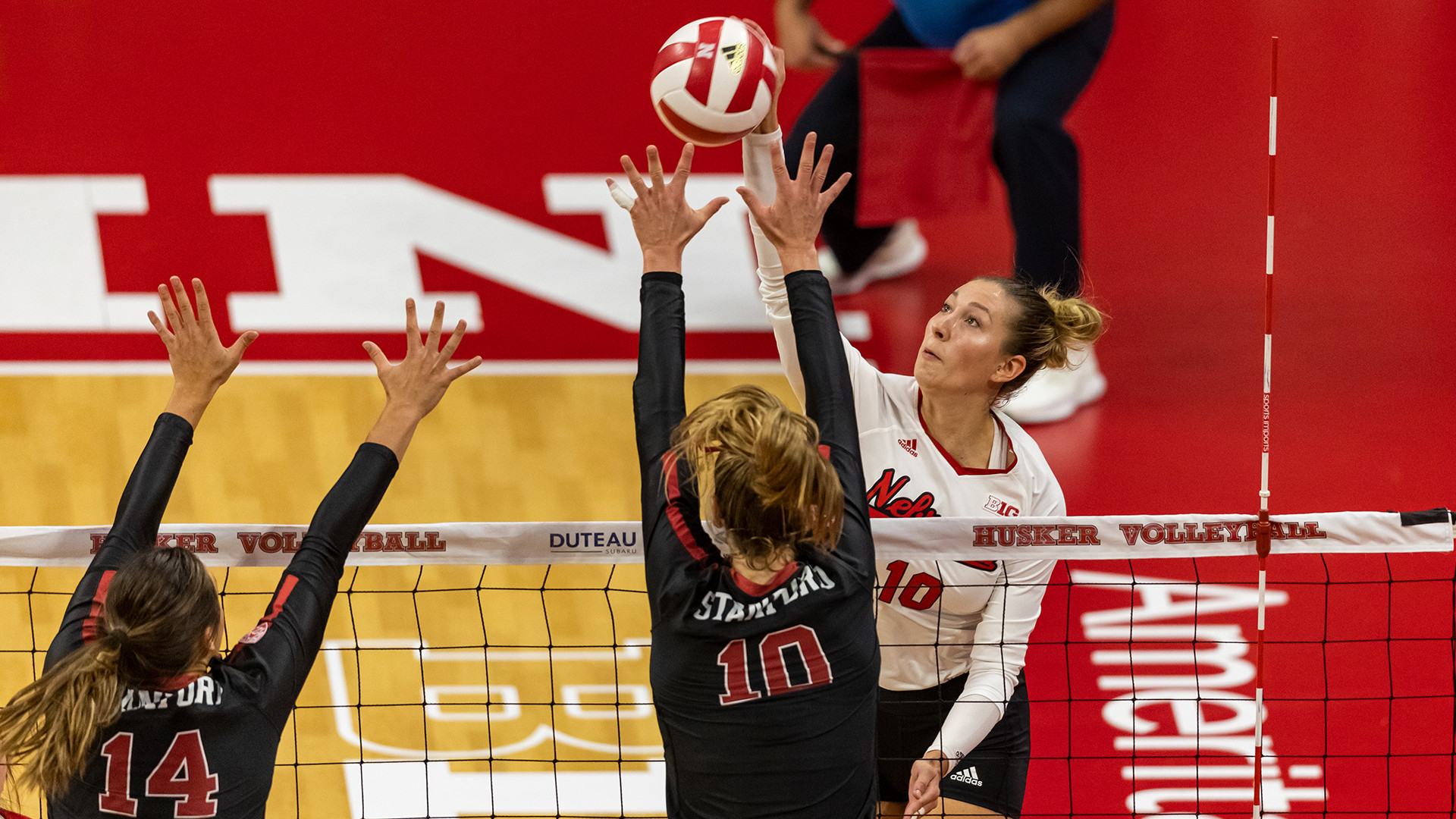 Nebraska Volleyball Hayden Mendelson Number 44 Jersey