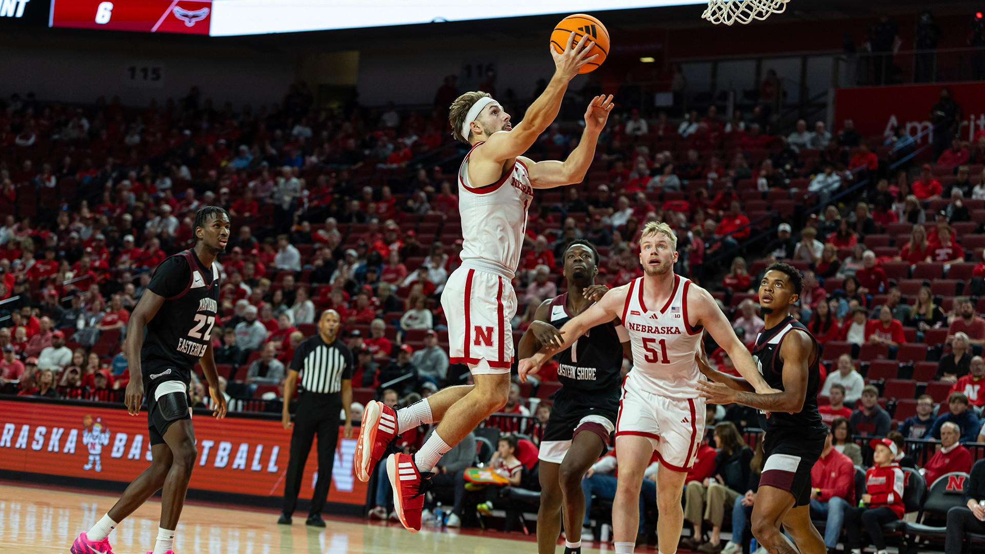 Hoiberg's Career Night Leads Huskers Past UMES - University of