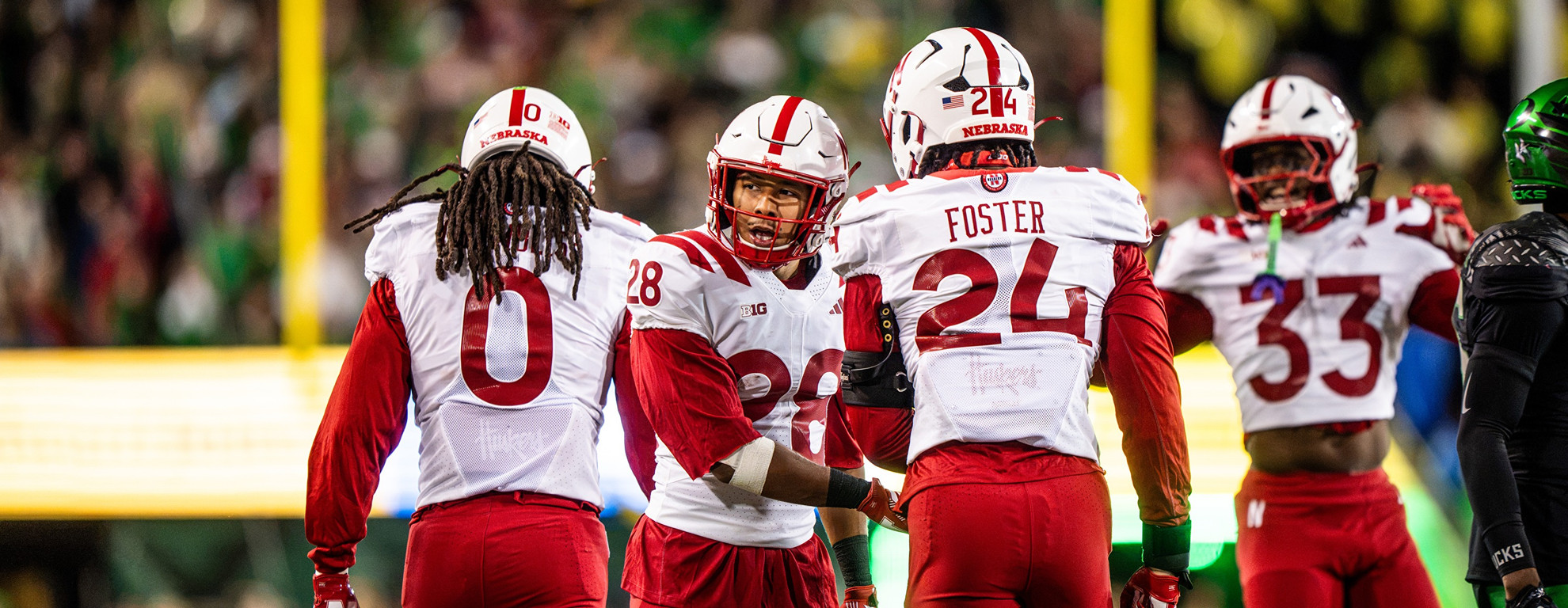 Huskers Return Home to Host Washington Football vs Indianaâ 10.10.26
