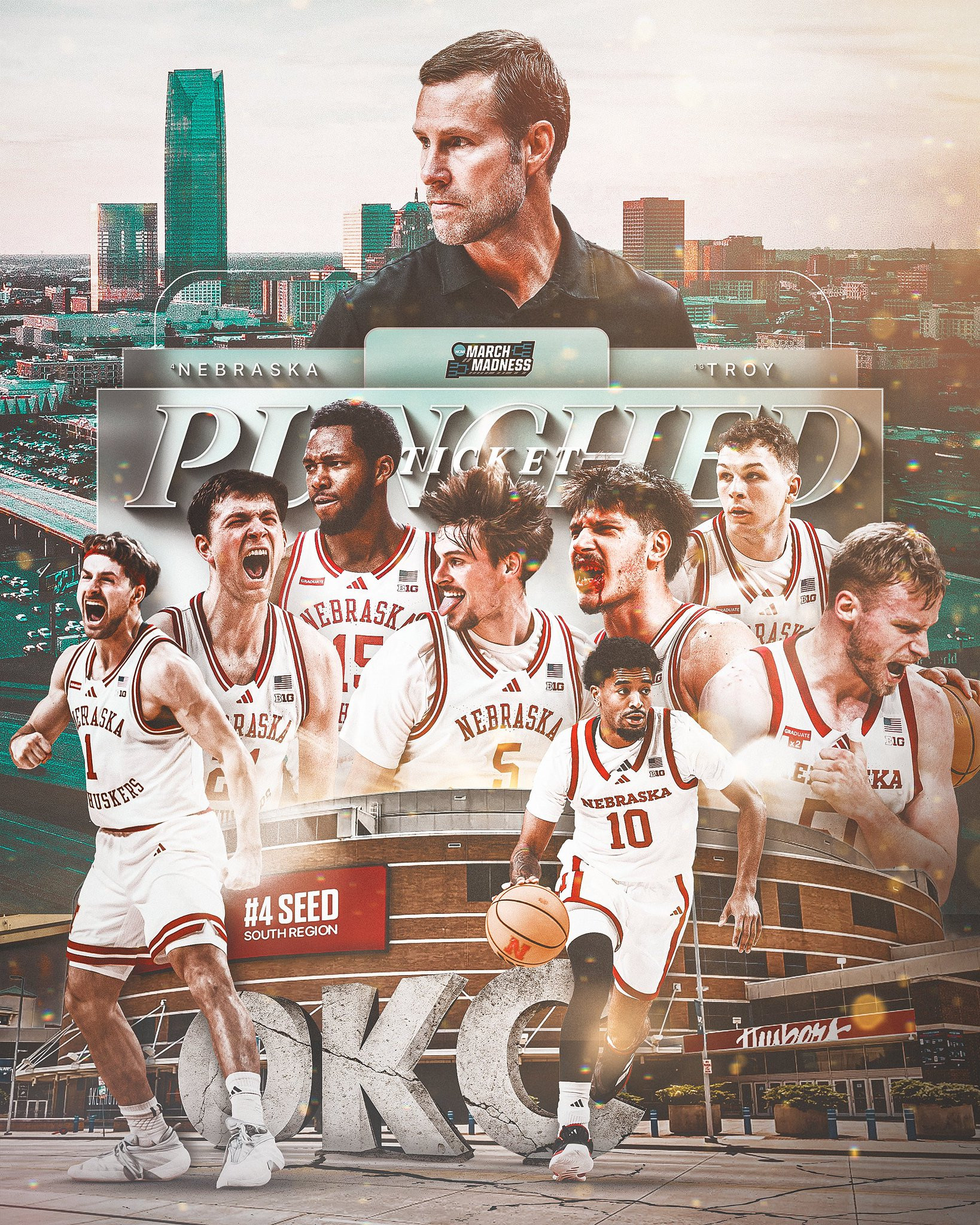 Huskers Selected for NCAA Tournament; Travel to OKC to Face Troy on  Thursday - University of Nebraska - Official Athletics Website