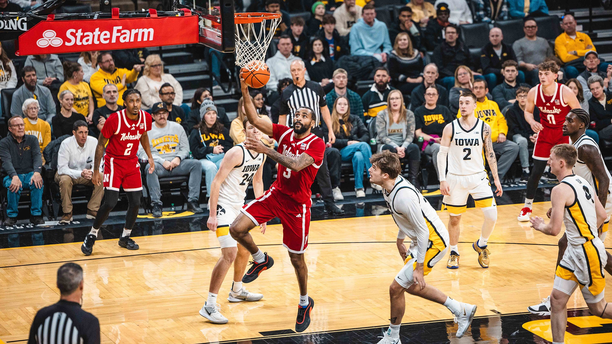 Huskers Falter in Overtime at Iowa - University of Nebraska - Official  Athletics Website