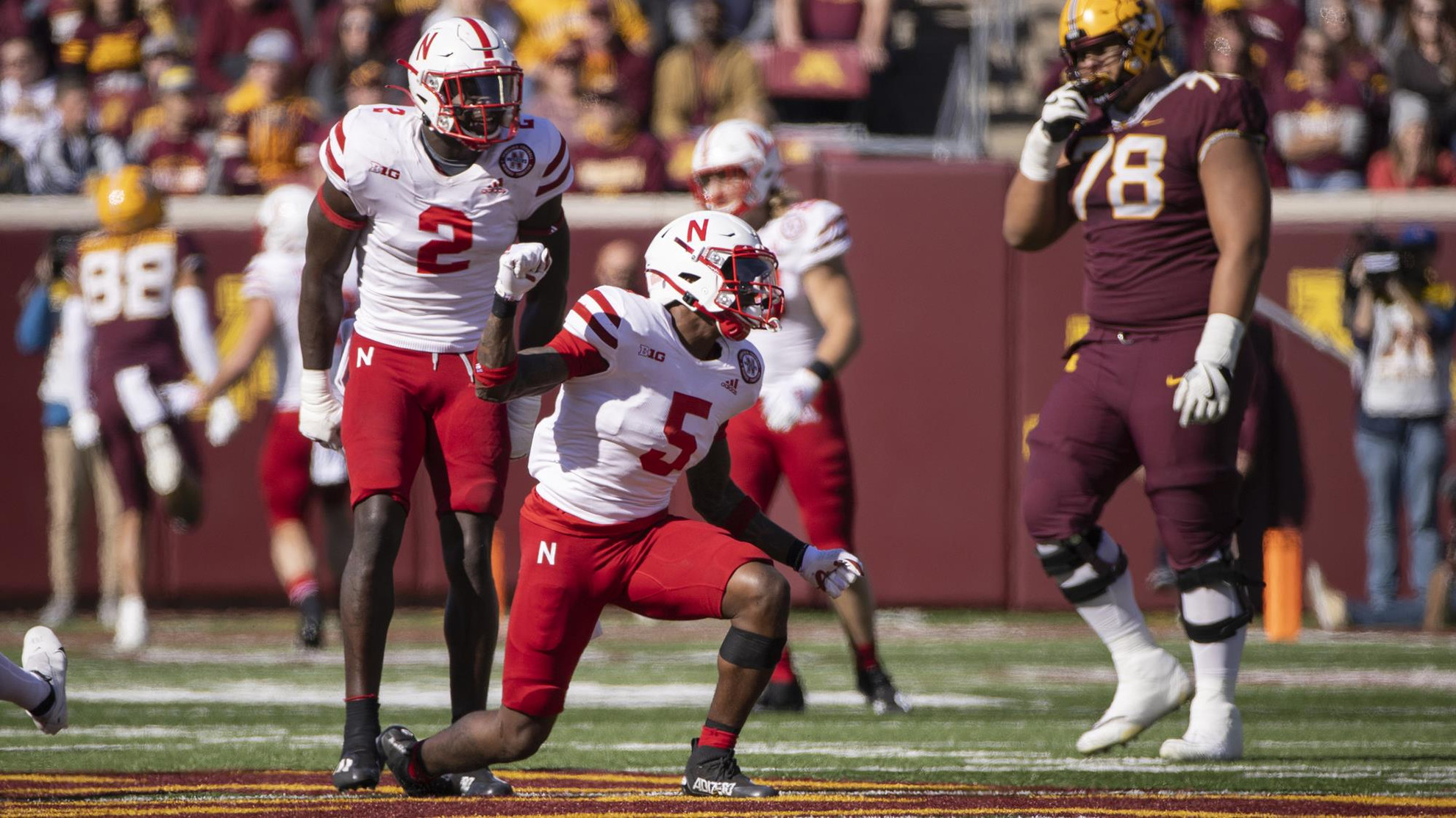 Cam Taylor-Britt Post Practice 10-13 - University of Nebraska - Official  Athletics Website