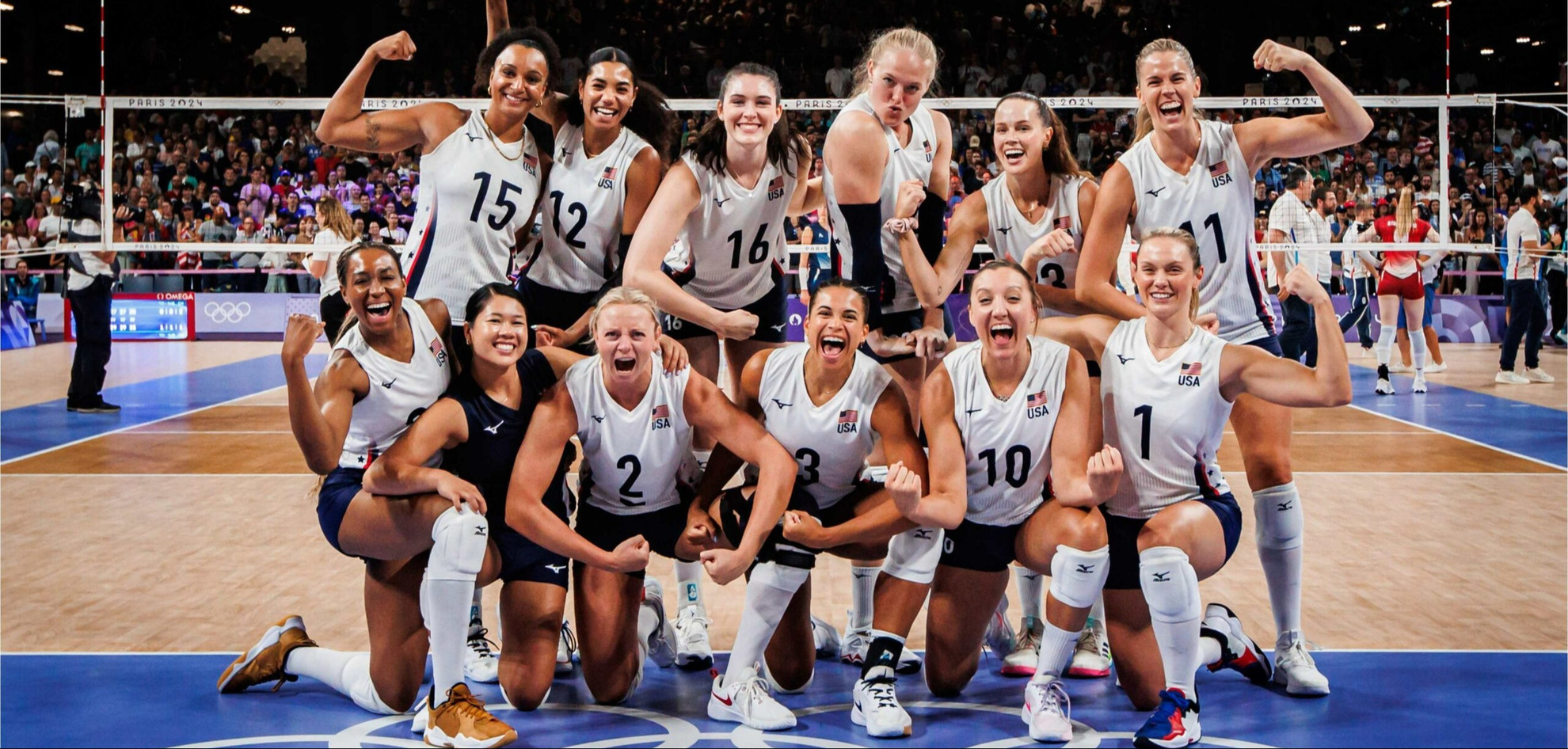 Former Huskers Earn Olympics Silver with U.S. Women's Volleyball