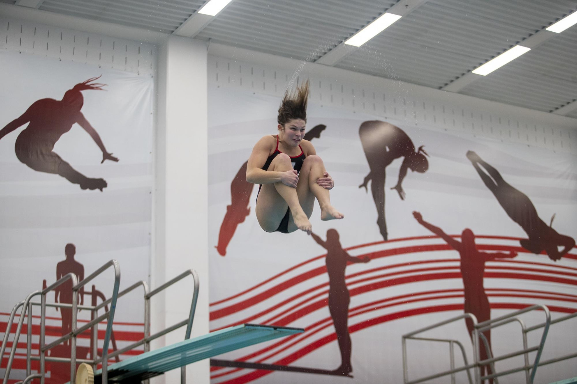 Ellee Delcamp Swimming and Diving 202324 University of Nebraska