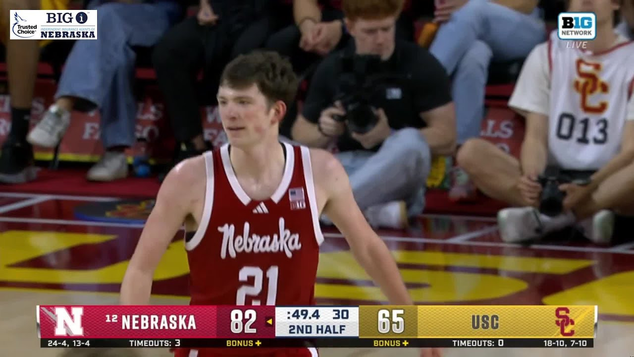 Nebraska Raptors Nebraska Cornhuskers Highlights against the USC Trojans - University of ...
