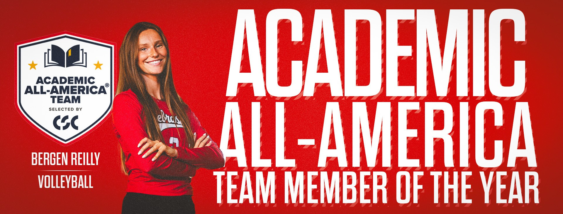 Reilly Named Academic All-America Team Member of the Year