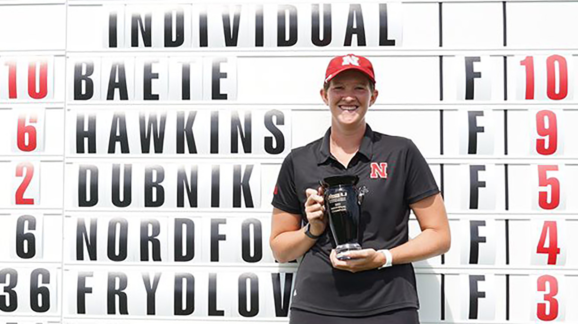 Baete Captures First Career Title - University of Nebraska - Official ...