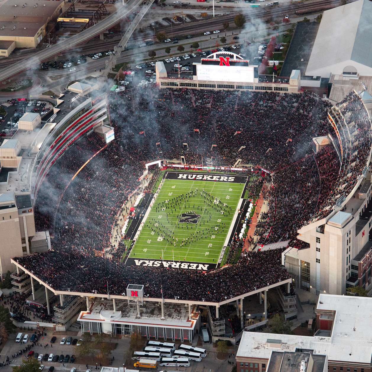Nebraska-Washington Set for 7 p.m. on BTN FB vs USC