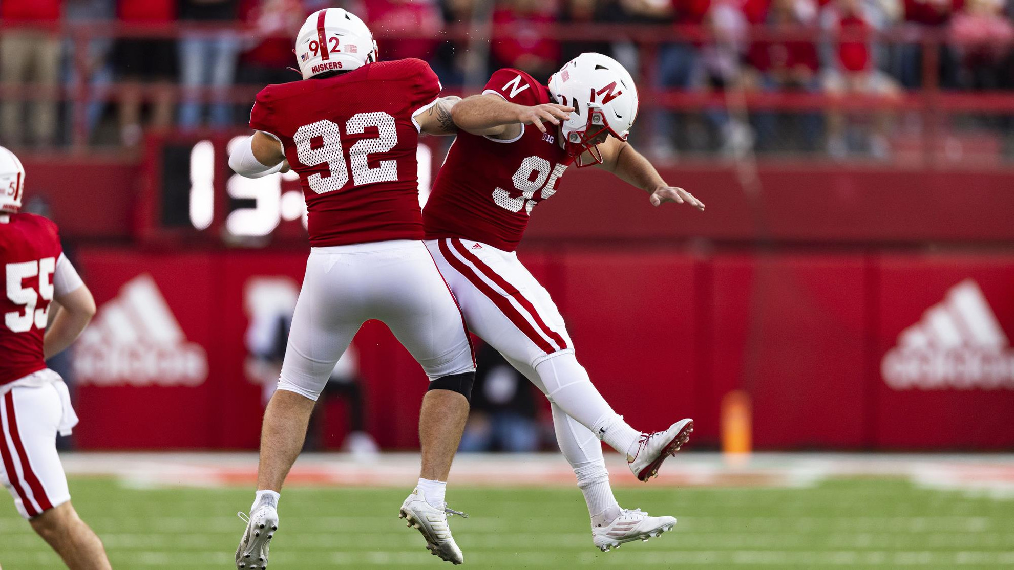 Brian Buschini Football 2023 University of Nebraska Official