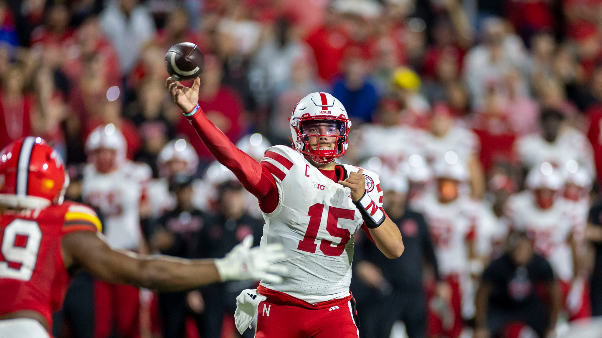 Huskers Rally for 34-31 Win at Maryland – University of Nebraska