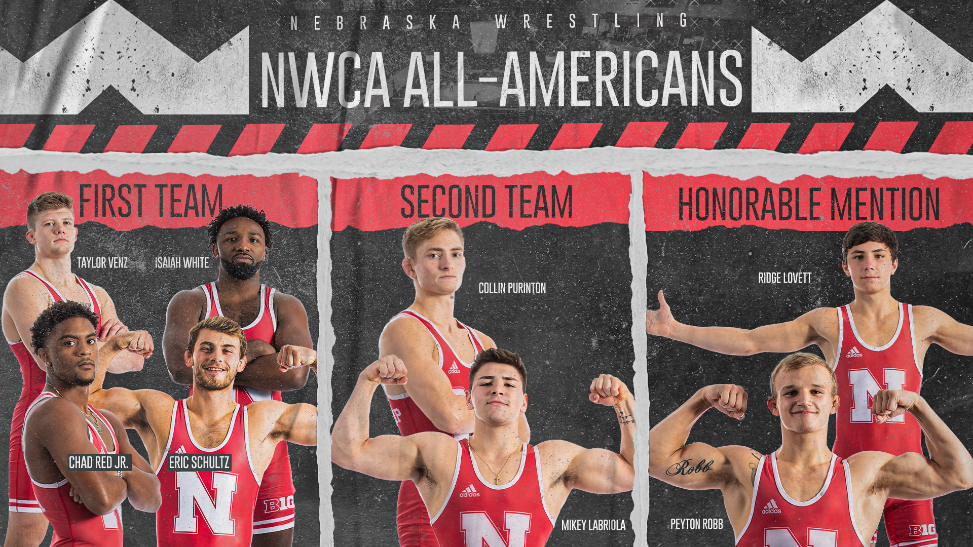 Ridge Lovett Wrestling 202223 University of Nebraska Official