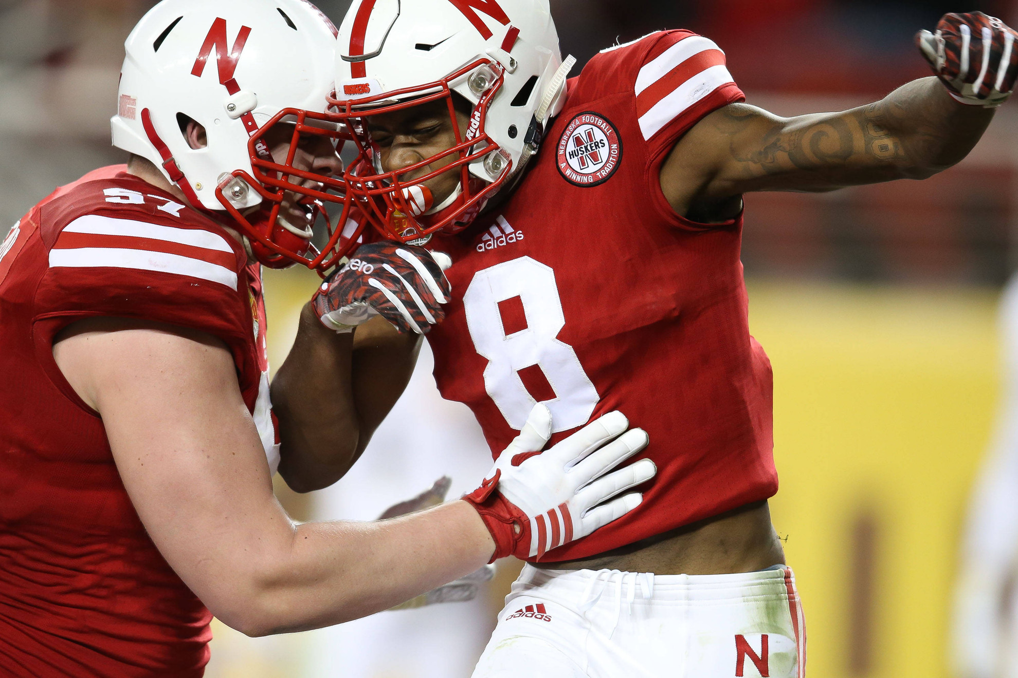 Kenny Bell Football 2014 University of Nebraska Official