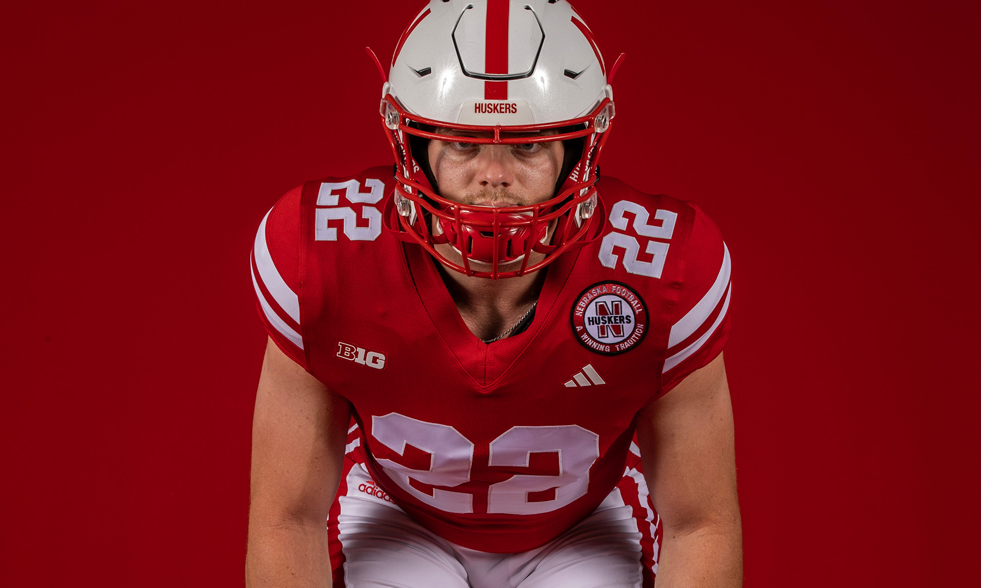 Ashton Hausmann Football 2021 University of Nebraska Official