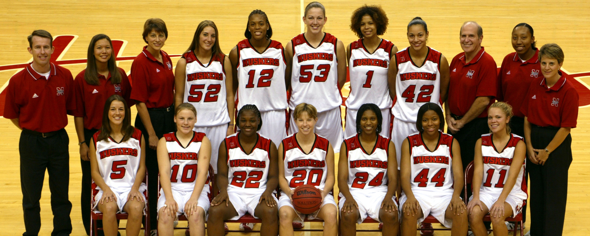 2002-03 Nebraska WBB Team 2500x1000.jpg Women's Basketball 2002-03