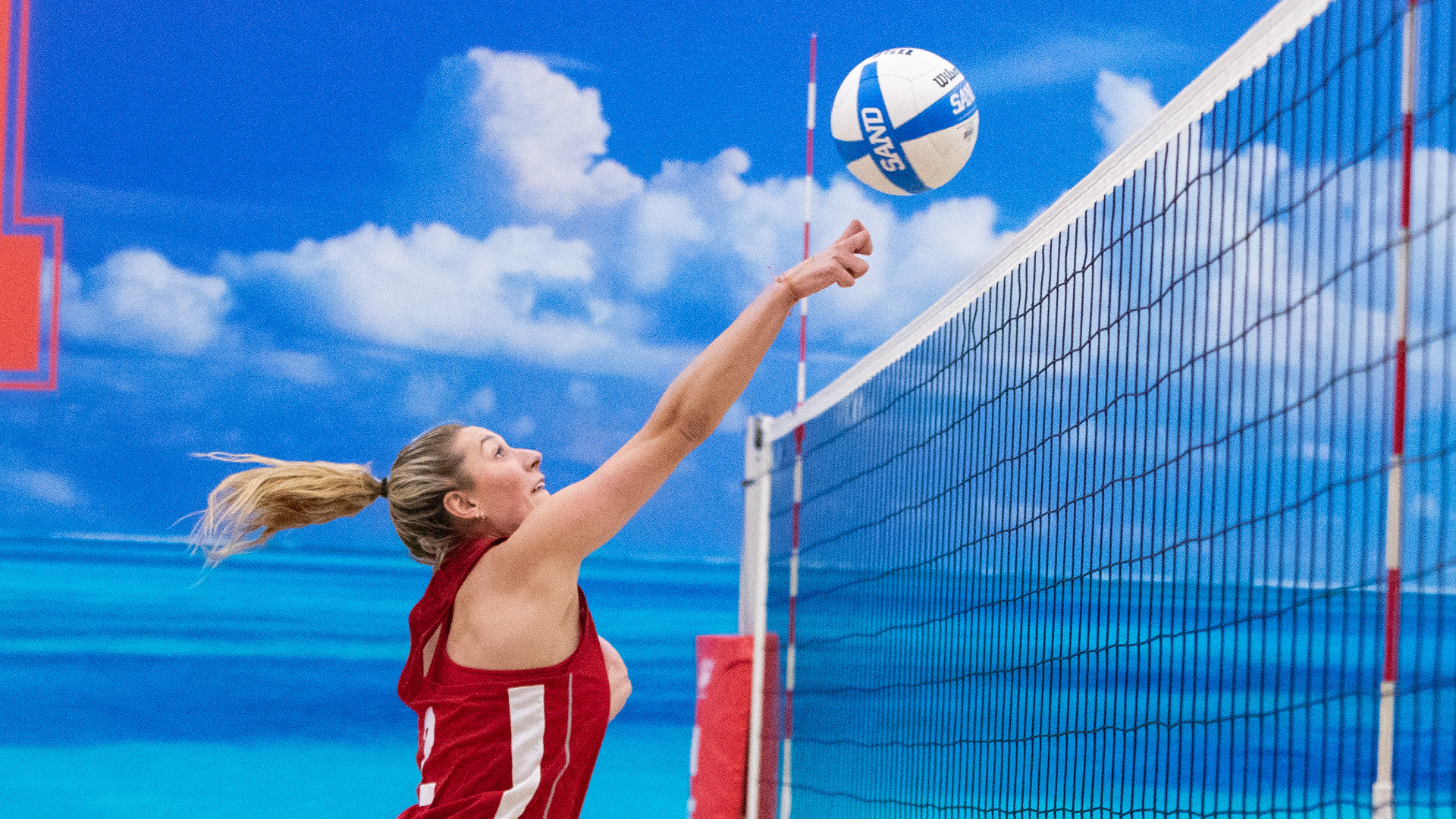 Kenzie Knuckles Beach Volleyball 2021 University of Nebraska